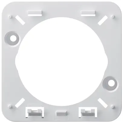 Quadro AP basico 1×1/30mm bianco 