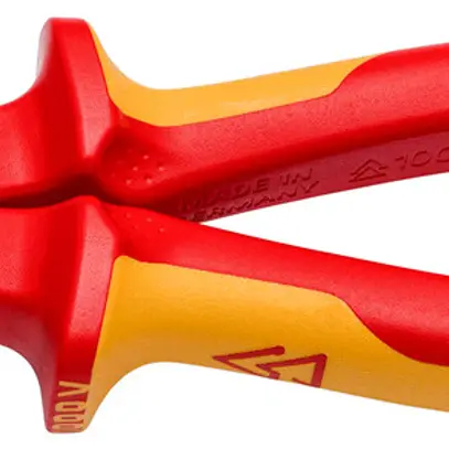 Pince universelle à becs demi-ronds KNIPEX VDE Ø3.8/3/13mm 25mm² 