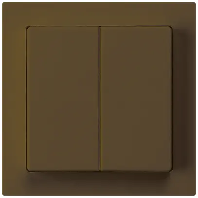 Interruttore INC kallysto 3/3L marrone 