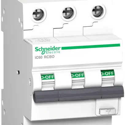 Disgiuntore differenziale Schneider Electric IC RCBO 10kA 3P 25A C 30mA tipo A 