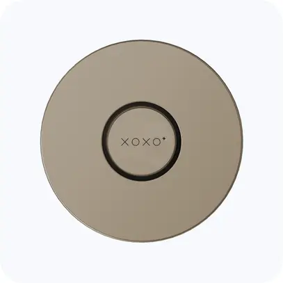 Lampada da tavolo a batteria X8 by xoxo, 3W, 2700K, champagne 
