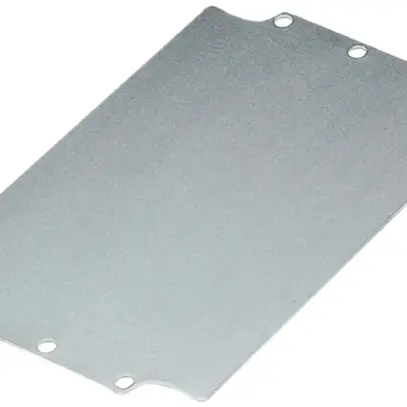 Plaque de montage Weidmüller POK MOPL 234×384×1.5mm tôle d'acier zinguée 