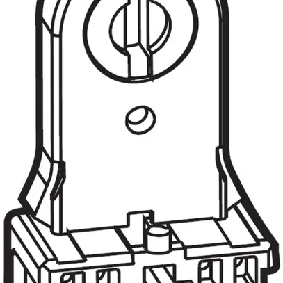 Fassungssockel G13 für 14…65W, mit Steckklemmen 11×25.5mm 
