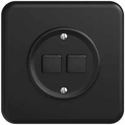 Stazione secondaria INC 2K/2T per interruttore Sdue Wiser nero 