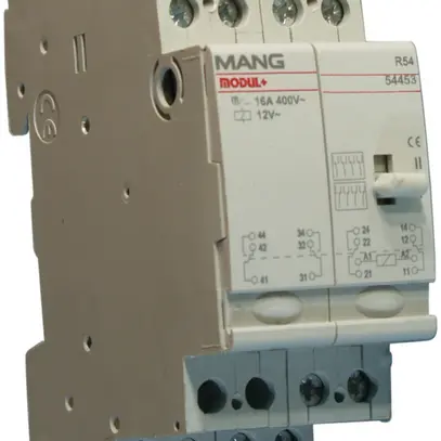 Relais R54 ELBRO 12VAC/6VDC 4C 