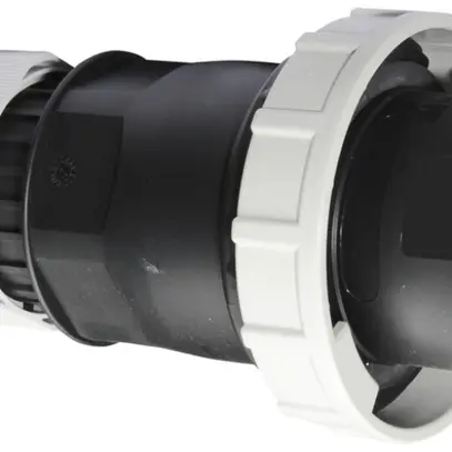 Fiche mobile CEE Bals 5P 125A 500V 7h noir IP67 nic.born.à vis 