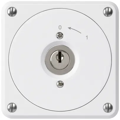 Contact pivotant à clé ENC robusto blanc sans clapet 2P pour combinaison 