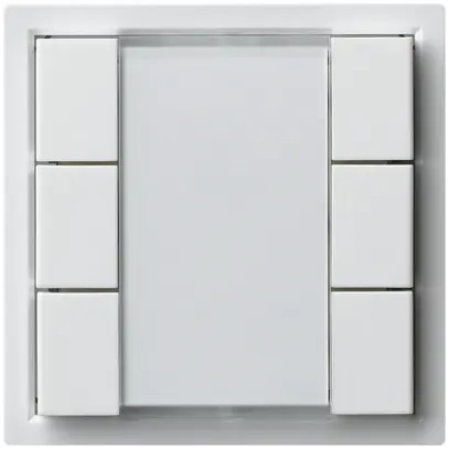 Poussoir multifonction ENC KNX kallysto sextuple blanc 