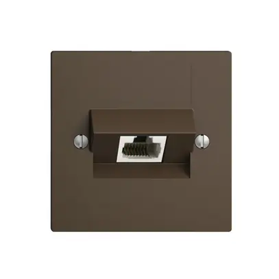 Presa INC 1×RJ45/u 8P ITplus EDIZIOdue coffee 