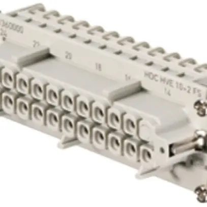 Inserto femmina Weidmüller HDC HVE 830V 20A 12L a vite grd.8 