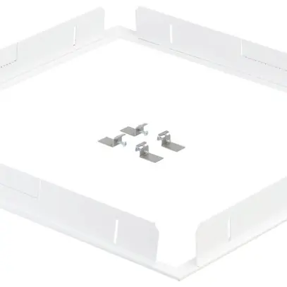 Cadre de fixation pour faux plafonds CoreLine RC134Z CFRM-PLC WH W60L60, blanc 