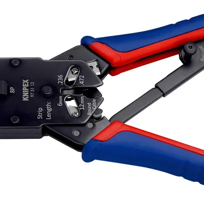 Pinza di serraggio KNIPEX per connettori modulari tipo Western, 200mm 