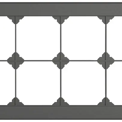 Intestazione INC EDIZIO.liv SNAPFIX® 2×4 per combinazioni a libera scelta grs 