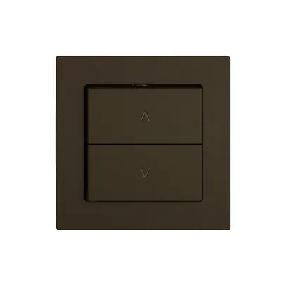 Pulsante per tapparelle EDIZIO.liv SNAPFIX® 10A 250V 2 tasto 1 canale ma 