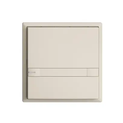 Poussoir KNX RGB EDUE, 250mW, a.LED RGB, papier, 1×pouss., comm.2×touches, crema 