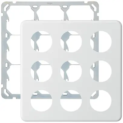 Intestazione INC basico 3×3 bianco 