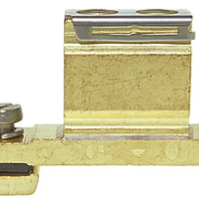 Morsetto di terra componibile Woertz 4…10mm² raccordo a vite 1×1 guida DIN 35mm 
