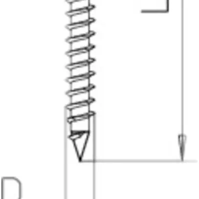 Vite per pannello truciolare a testa tonda Bettermann T-Drive 4×20mm zincata 