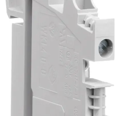 Morsetto a 2 piani Hager 4mm², L/L, 26A, a vite 