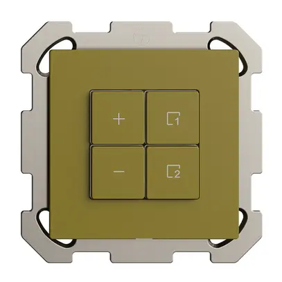 UP-Nebenstelle zu Dimmer 1K/4T Szene WLAN Edue Wiser olive 