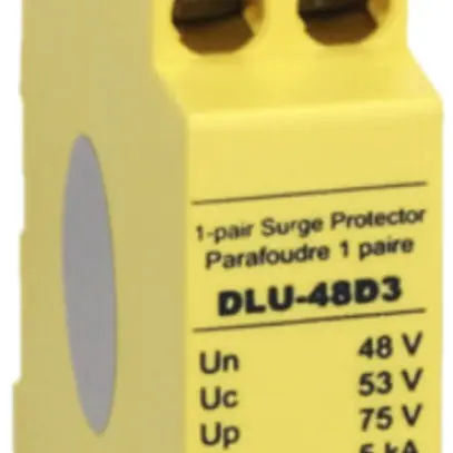 Protezione contro sovratensioni Flury DLU, tipo 3, 48VDC, 2×2 fili 
