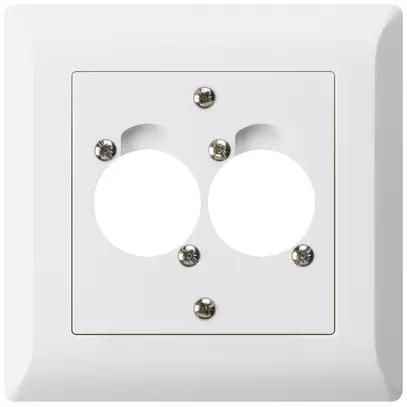 UP-Montageset für 2 XLR kallysto.line weiss 