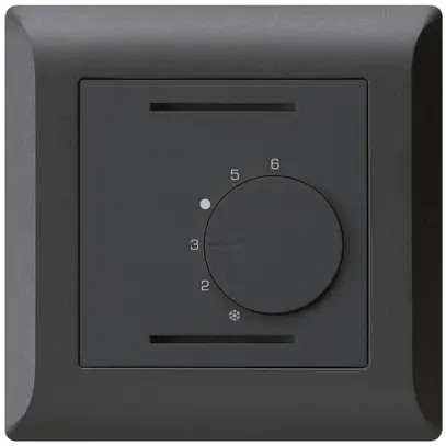 Termostato ambiente INC kallysto.line nero 24V 