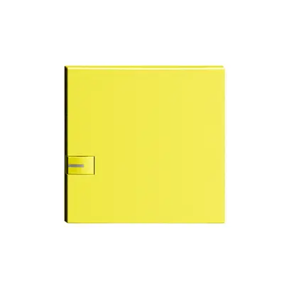 Touche 1/1 KNX/électron.a.LED EDIZIOdue commande simple lemon 
