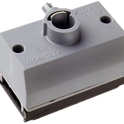 Scatola di raccordo Woertz per cavo piatto Technofil 5P 1×Ø12mm 