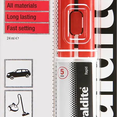 Colle à deux composants Araldite Rapid cartouche double 240s 24ml 