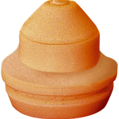 Raccord plastique Hensel M25 orange 