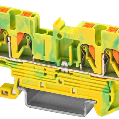 Morsetto 0.14…4mm² verde/giallo AWG26…12 