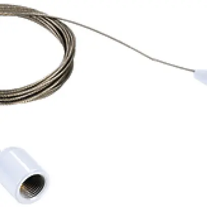 Deckenabhängung SLV für 1-Phasen Stromschiene, 3m weiss 