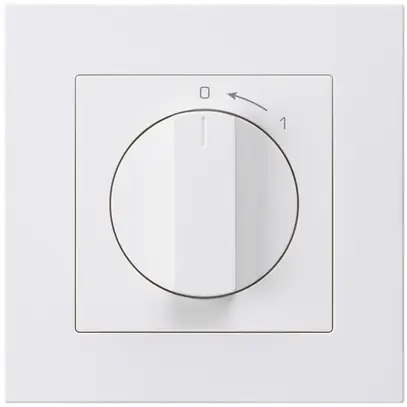 Contact pivotant ENC 0<-1/1L blanc kallysto.pro avec manette 