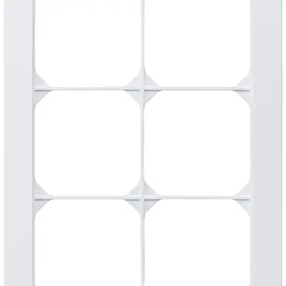 UP-Abdeckrahmen kallysto.pro 3×2 weiss 154×214mm 