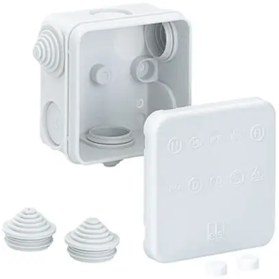 Boîte dérivation AP HP 70 75×75×42mm 