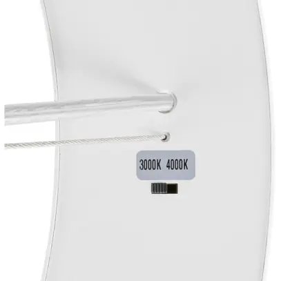 Lampada sospesa LED SLV MEDO RING 90 42W 5000lm 930/940 DALI Ø900mm bianco 