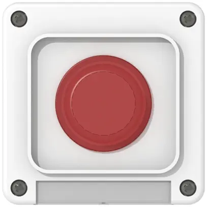 Lampada spia AP ABB NAP-1e rosso bianco 