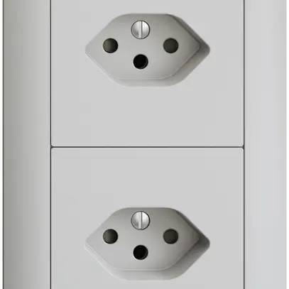 Combinaison ENC I-I EDIZIOdue 2×T13 gris clair 