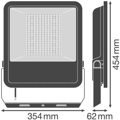 LED-Strahler Ledvance FLOODLIGHT AREA, 145W 4000K 20000lm IP65 schwarz 