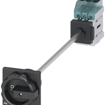 Interrupteur de charge Siemens SENTRON 3LD3 sol 16A 3L 66×66mm no 