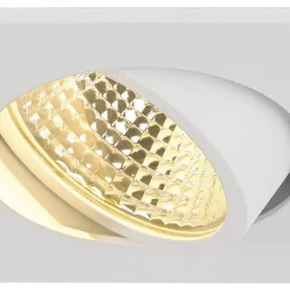Plafoniera LED INS SLV NEW TRIA 68 SQUARE 5.3W 300lm 2700K 68mmØINS bianco 