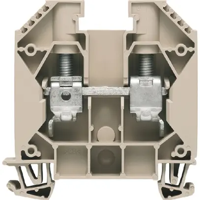 Borne de passage Weidmüller WDU /ZA connexion à vis 16mm² TS35 beige 