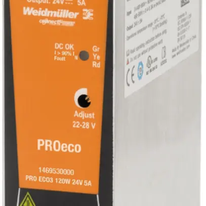 Alimentation à découpage Weidmüller Connect Power PRO ECO3 120W 24V 5A 