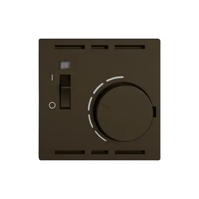 Termostato ambiente EDIZIO.liv SNAPFIX® con interruttore 230VAC 50Hz ma 