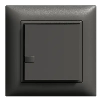 Poussoir ENC ZEP variateur univ. 1c/1t stat.sec. EDIZIOdue noir 