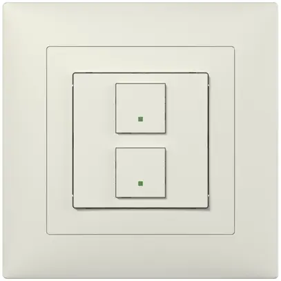 Kit frontal ENC ABB SIDUS blanc pour senseur 1×free@home 