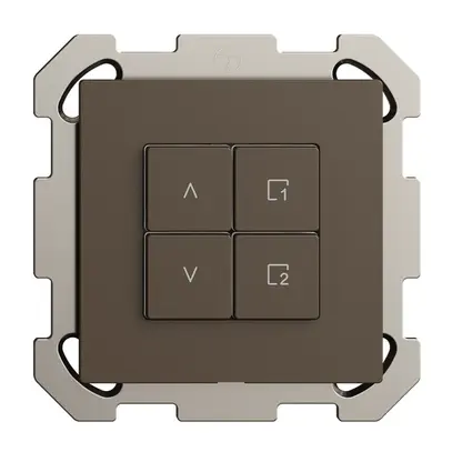 UP-Nebenstelle zu Storenschalter 1K/4T Szene WLAN Edue Wiser coffee 