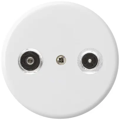 Presa d'antenna basico TV-R mont.A 23dB 2GHz bianco 