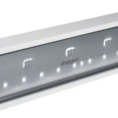Canal d'allège tehalit BRS 100×65×2000mm acier blanc trafic 